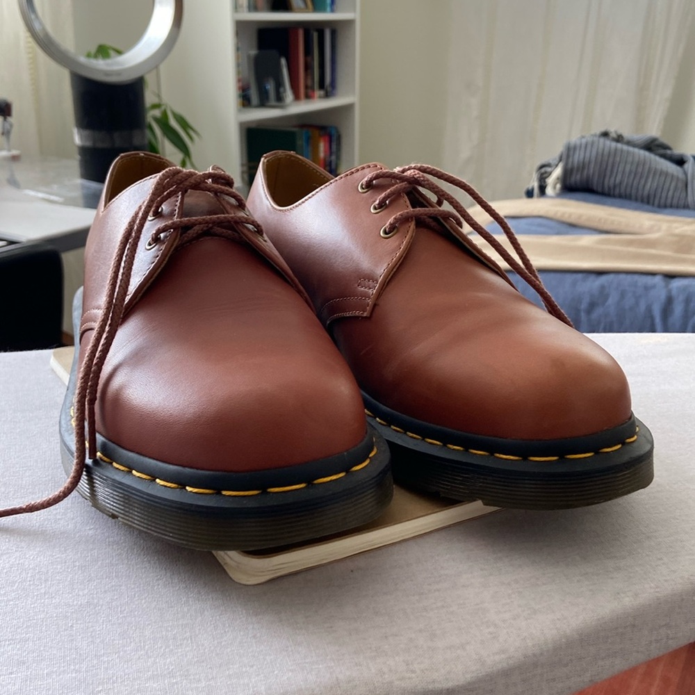 Dr. Martens 1461 Carrara Leather Oxford - Like New